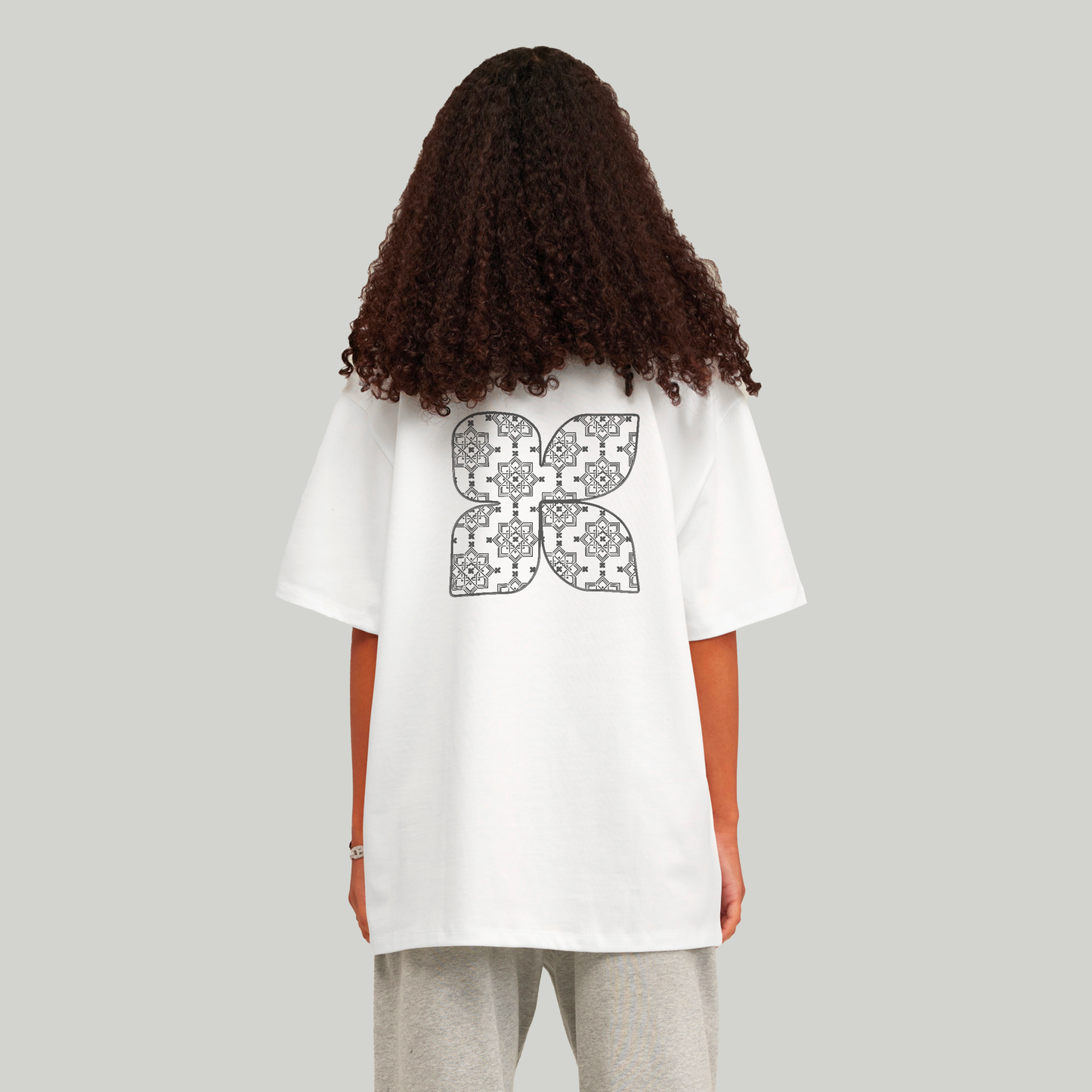 T-shirt Marrakech Black & White oversized
