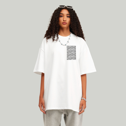 T-shirt Marrakech Black & White oversized