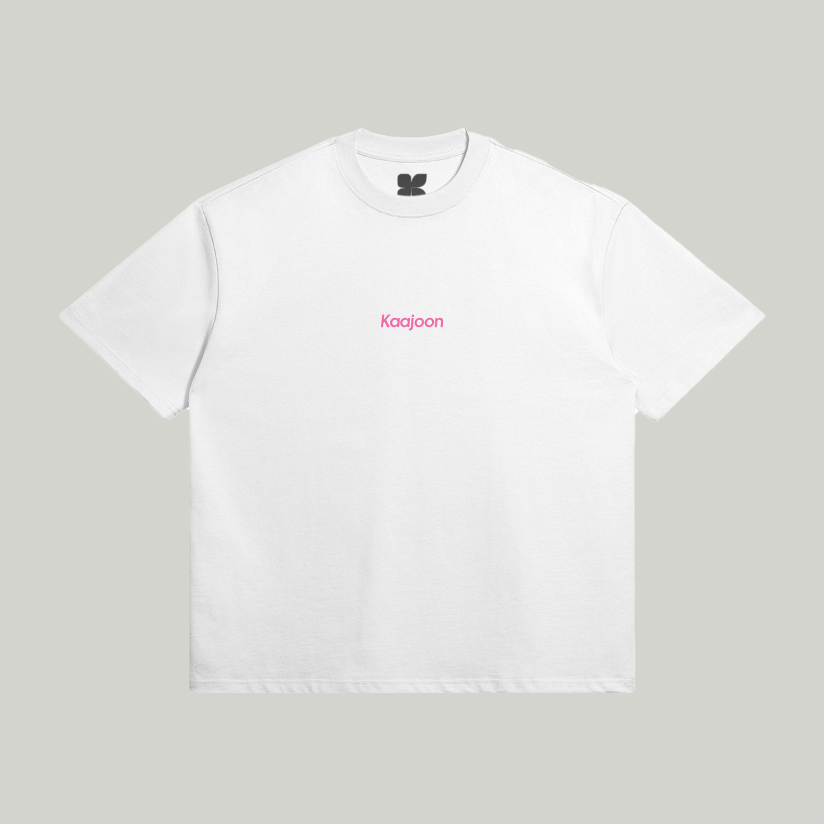 T-shirt Coeur sur toi - oversize fushia
