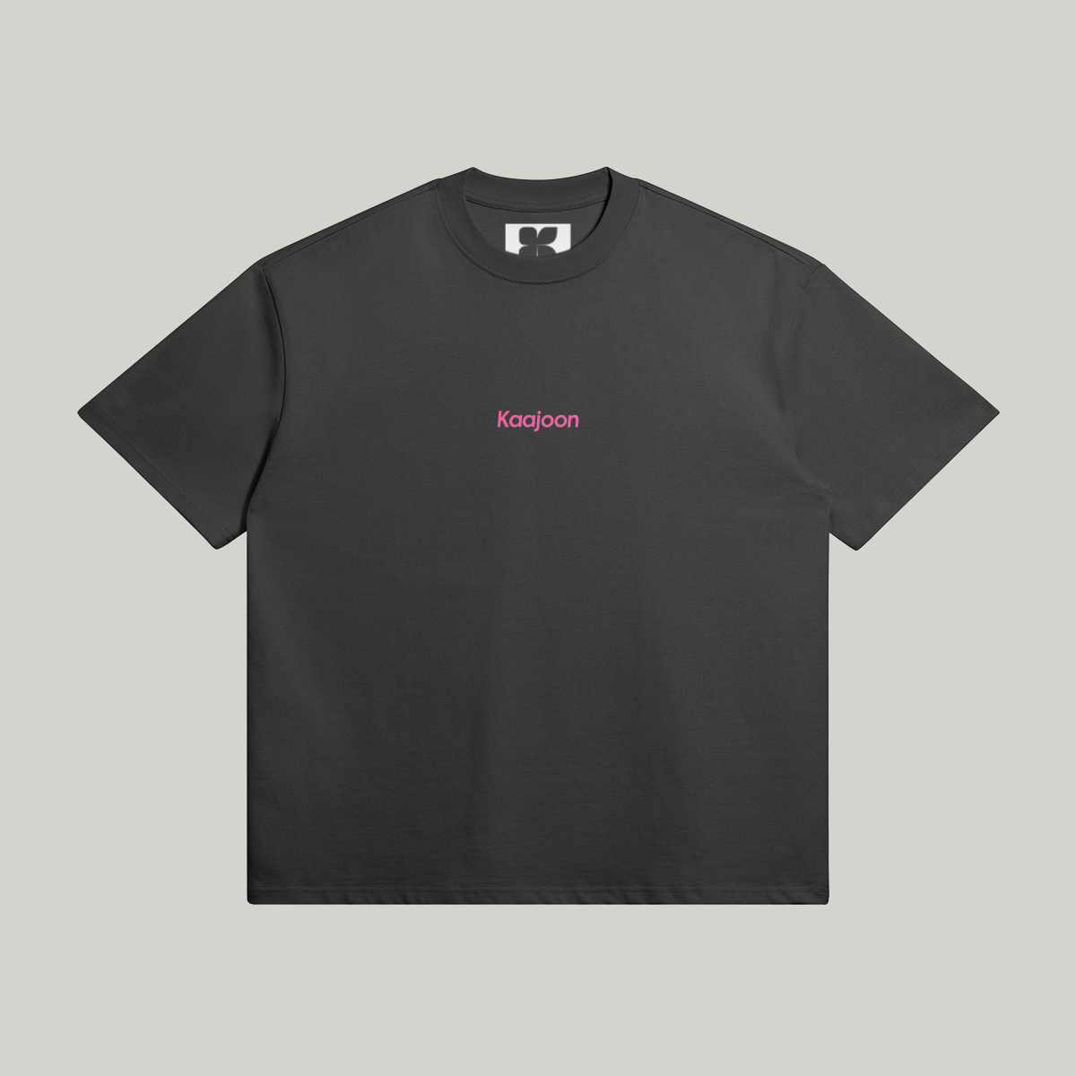 T-shirt Coeur sur toi - oversize fushia