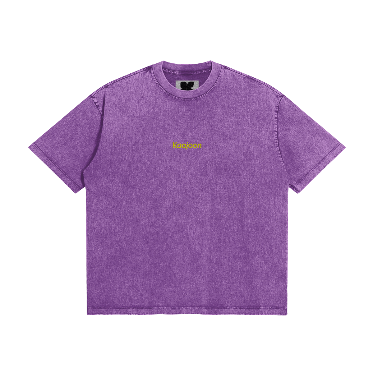 Teeshirt Coeur sur toi Héritage - oversize - snow wash