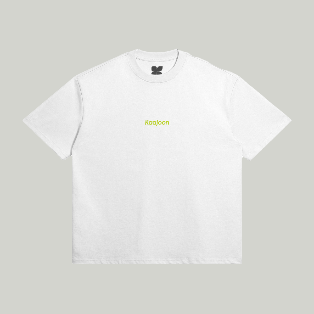 T-shirt Coeur sur toi - lime - oversize