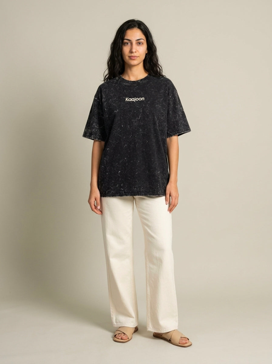 Teeshirt Coeur sur toi - oversize vintage