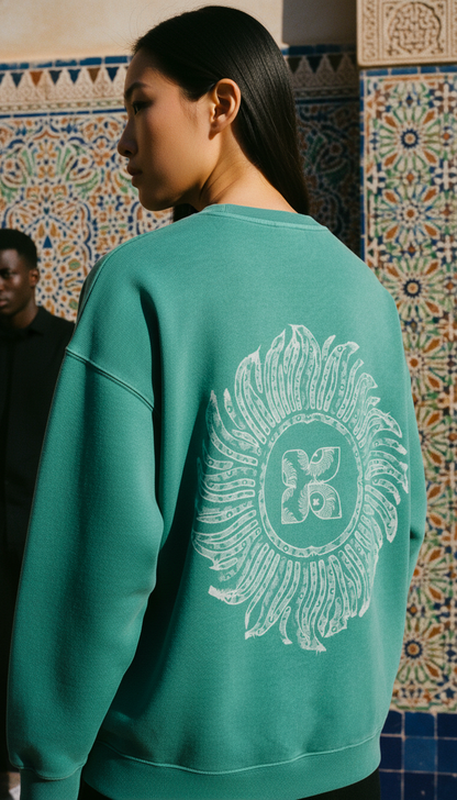 Sweat Kaajoon oversize - Paros Sun