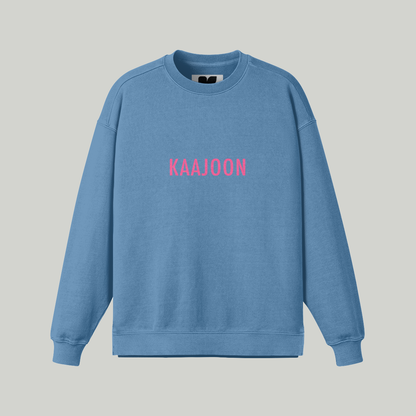 Sweatshirt oversize : Coeur en over