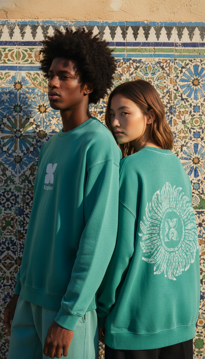 Sweat Kaajoon oversize - Paros Sun