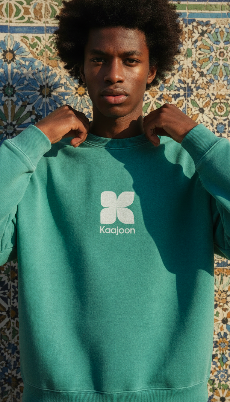Sweat Kaajoon oversize - Paros Sun